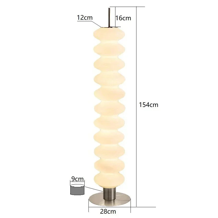 Danish Gourd Lamp Designer Sofa Next To The Living Room Bedroom Floor Lamp Nordic Creative Room Decor Homestay Table Lamp