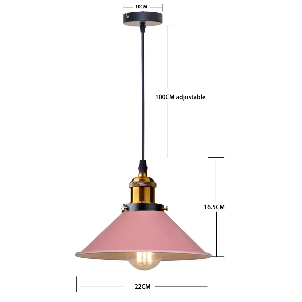 Pendant lights Nordic led Hanging lamp Christmas decorations for home lighting lamps E27 110-220v for living room with lampshade