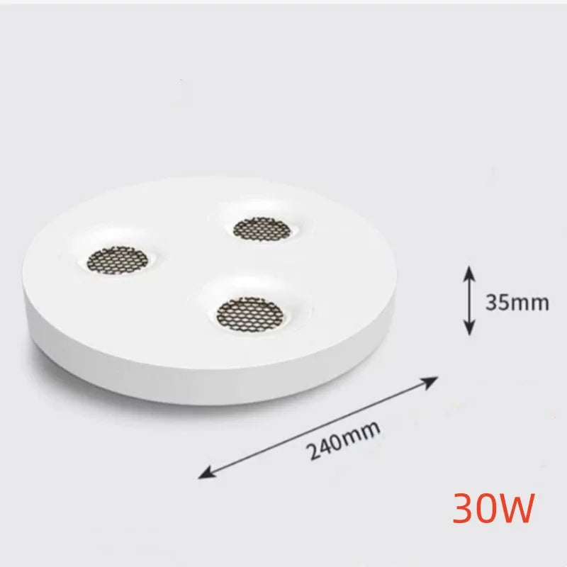 Fashionable ultra-thin 3.5CM surface mounted anti glare full spectrum COB tube lamp, home living room hallway, no opening