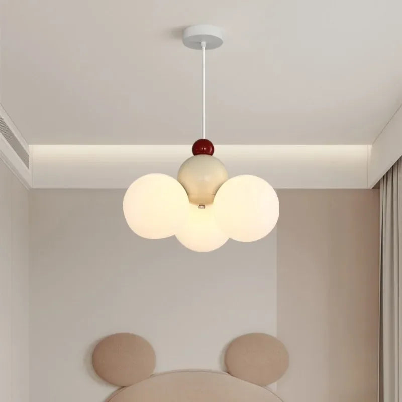 2026 New Cream Wind Restaurant Chandelier Modern Simple Dining Table Dining Room Bar Creative Lighting
