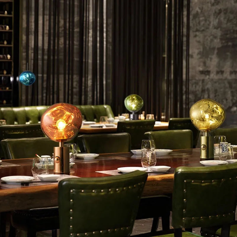 Post Modern Simple Volcanic Lava Floor Lamp Living Room Luxurious Sample Room Designer Highend Atmosphere Vertical Table Lamp