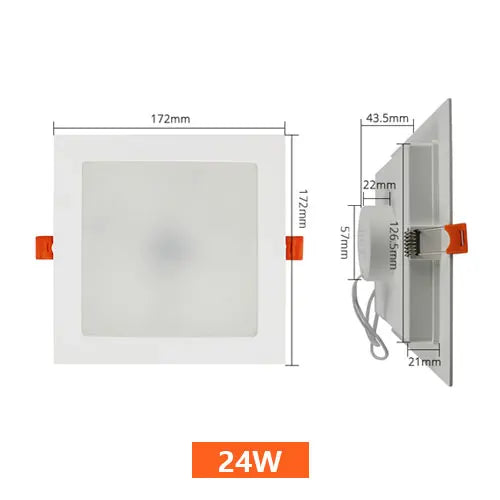 Benexmart Zigbee WiFi 24W 15W LED Downlight Smart Recessed Ceiling Light RGBCW Works with Tuya Smart Life App Alexa Google Home