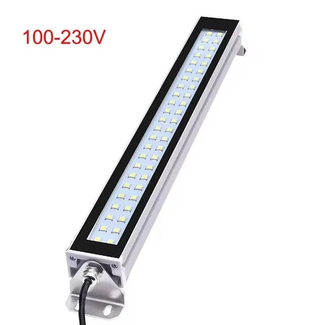 220V/24V Industrial LED Machine Tool Work Light - Waterproof Oil-Proof Explosion-Proof Aluminum Alloy Lamp for CNC Lathes