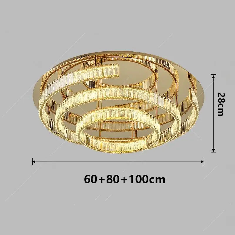 Home decorationPendant lights, luxury crystal living room chandelier, dining room Pendant lamp, ceiling light, indoor lighting