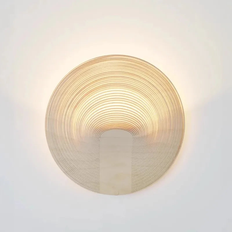 Log ItalianDesigner Style Creative Personality Fashionable Home Decor Bedside Wall Light Japanese Style Wabi-sabi Wind Wall Lamp