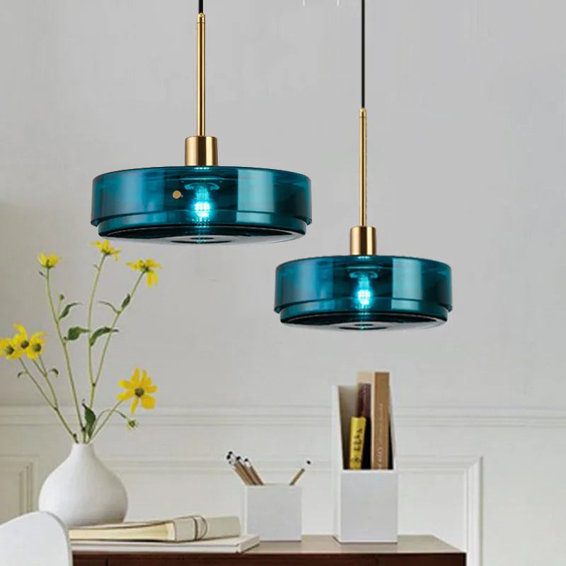 Nordic Designer Pendant Lights Modern Glass Hanglamp For Dining Room Bedroom Loft Decor Bar Luminaire Suspension Light Fixtures