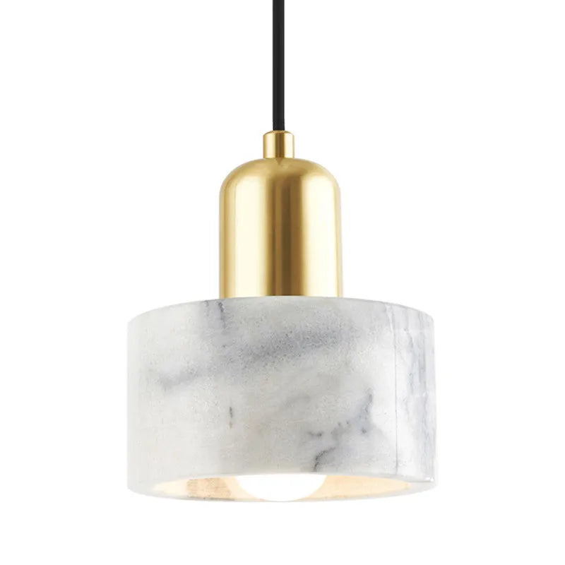 Modern Minimalist Marble Dining Room Chandelier Living Bedroom Decoration Led Pendant Lighting For Home