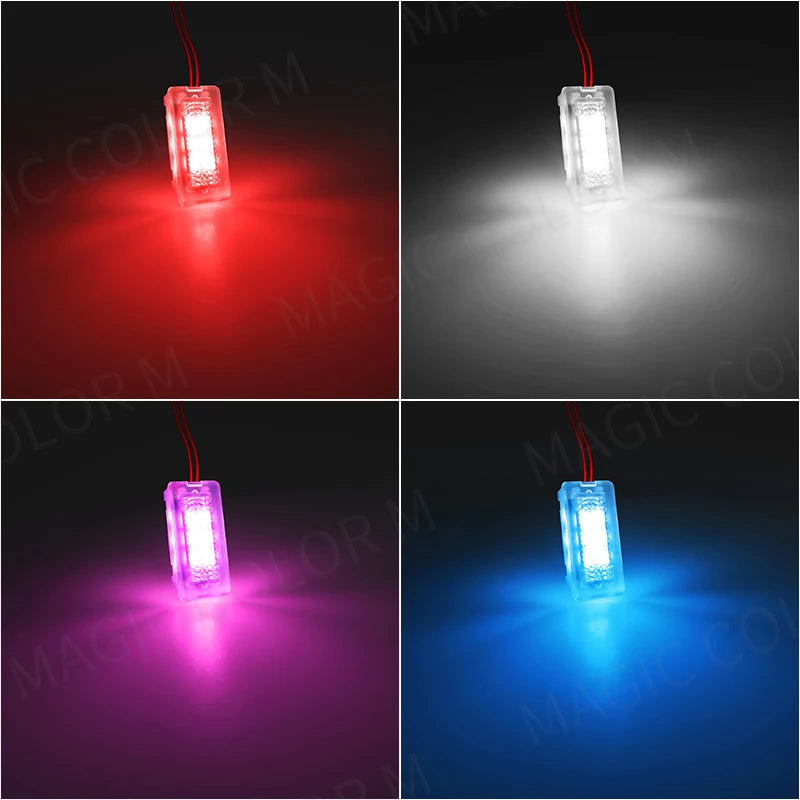 Ultra-Bright LED Interior Lights for Tesla Model 3 / Y / S / X - Footwell & Puddle Lamp