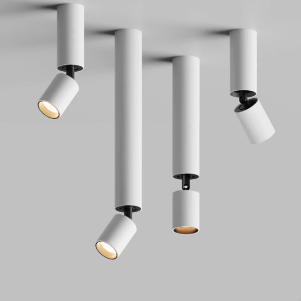 3° 8° 15° Surface Mounted LED Spot Small Angle Beam Home Lighting, Ceiling Mounted Ambient Backlight