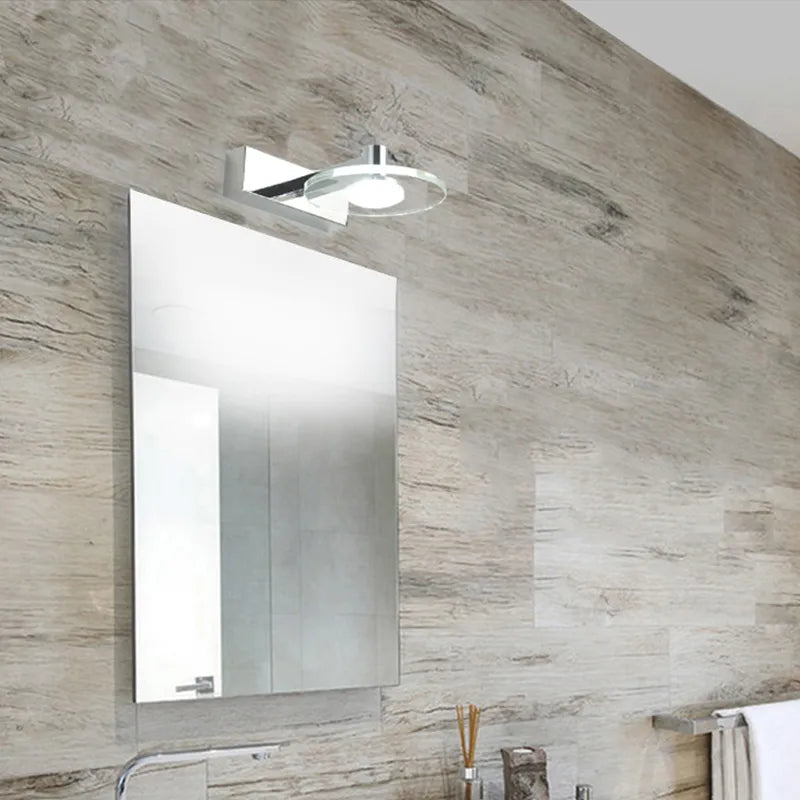Acrylic mirror headlight wall light bedroom makeup lamp Waterproof and anti-fog mirror front lamp bathroom lighting LED 5W