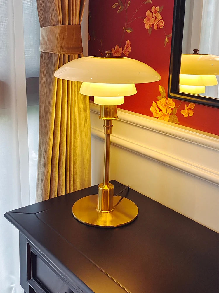 Nordic Danish Designer Desk Light Retro Medieval Bauhaus Bedside Table Lamp PH Living Room Bedroom Decoration Study Floor Lamps