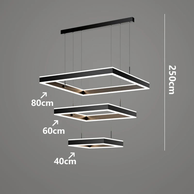 Modern home decor led lights pendant light lamps for living room Chandeliers for dinin hanging light chandelier lamps for living