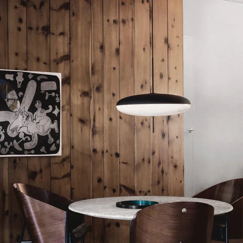 Nordic Flying Saucer LED Pendant Light - Modern UFO Design Hanging Lamp