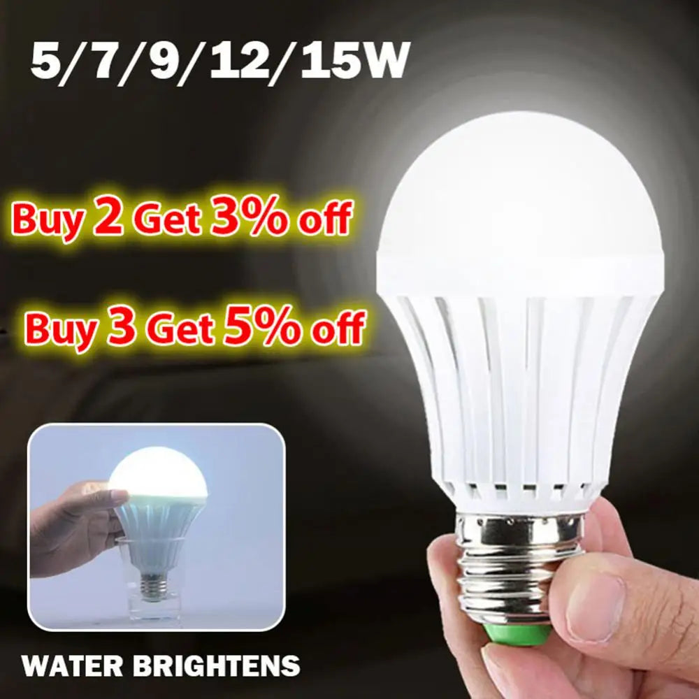 Led Emergency Light LED Bulb E27 Led Lamp 5W 7W 9W Rechargeable Battery Lighting Lamp For Outdoor Lighting Bombillas Flashlight