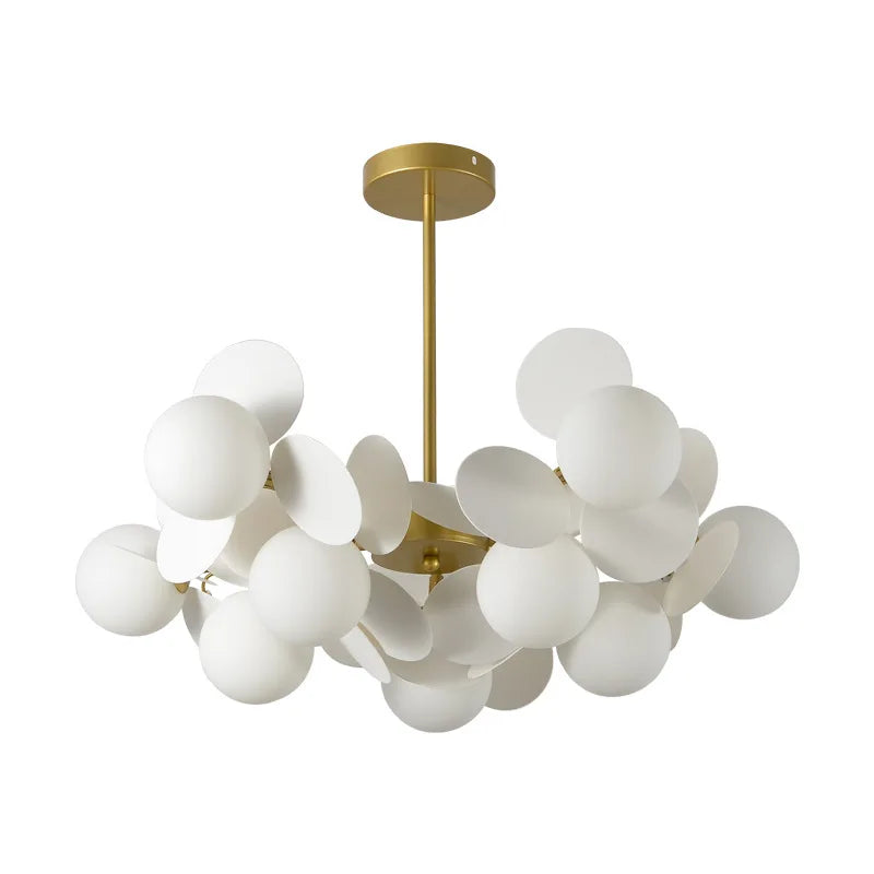 Pendant Lamp Glass Ball Ceiling Hanging Light Suspension for Bedroom Dining Living Room Kitchen