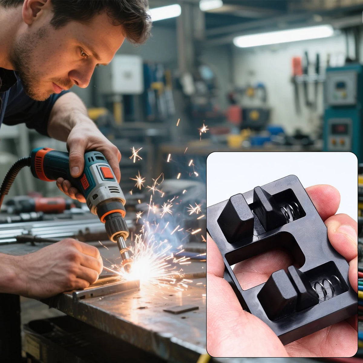 Adjustable Welding Wire Fixture & Suction Bracket - PCB Motherboard Soldering Clamp & Locator Tool