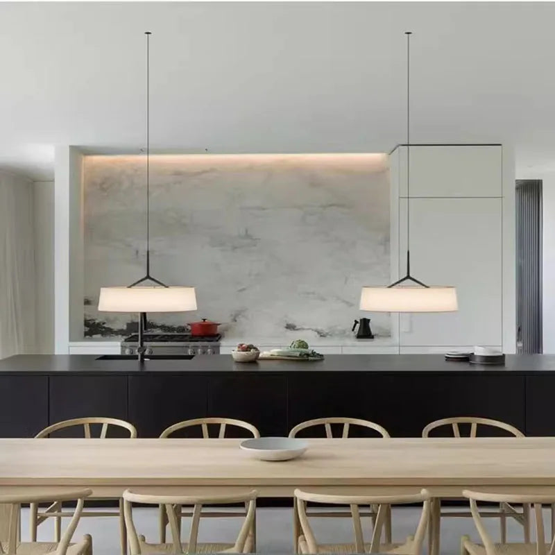 Modern Designer Fabric Pendant Light For Dinning Room Nordic Pendant Lamp Bedroom Decoration Hanging Lightiing Fixture