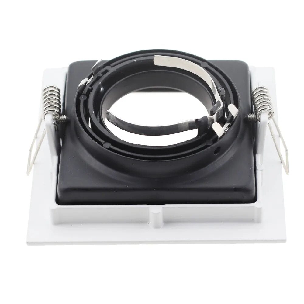 Replaceable Lamp Holder Seiko Aluminum Spot Light White Black Single and Double Head GU10 Tube Holder MR16 Ceiling Lamp Holder