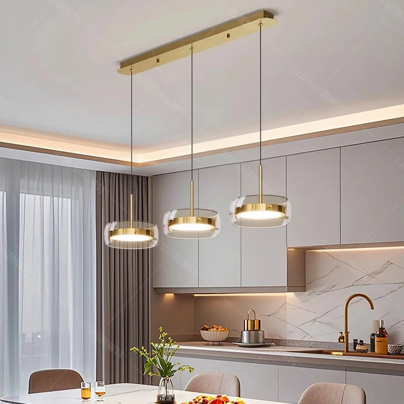 Modern LED Pendant Light for Living Room - Luxury Home Decor Chandelier