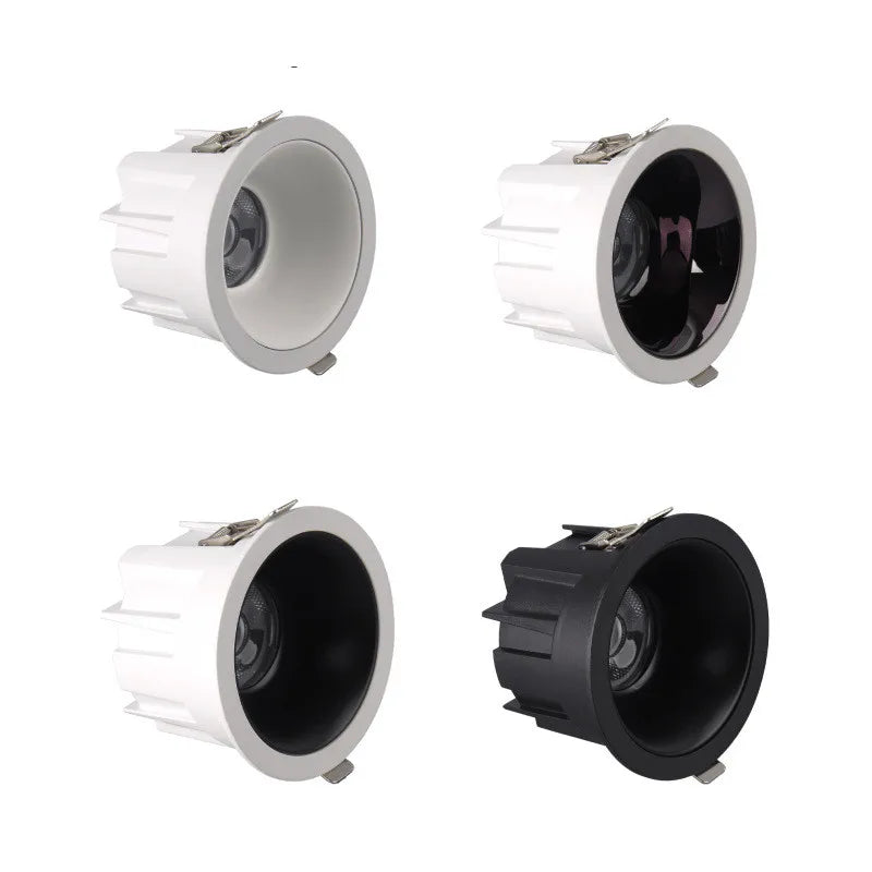IP68 Outdoor waterproof spotlights 9W-70W embedded LED downlights AC-85-265V Bathroom Kitchen balcony shopping mall interior