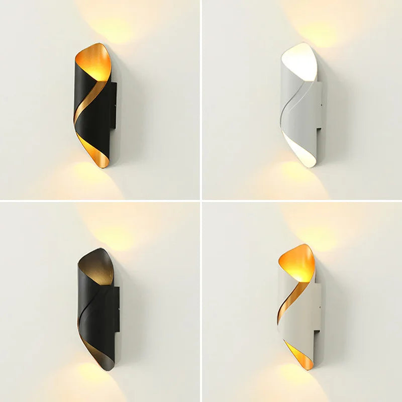 LED Wall Lamp 10W Indoor Wall Lights Waterproof Outdoor Modern Nordic Sconce Lamp Interior Home Decor Lámparas