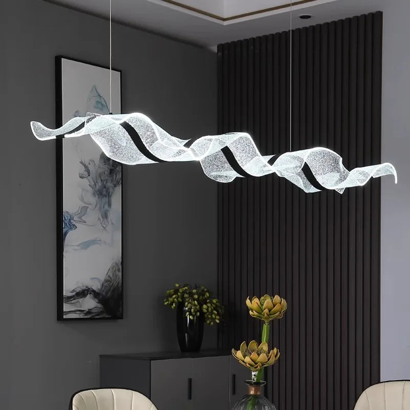Modern LED Pendant Light for Living Room - Luxury Home Decor Chandelier