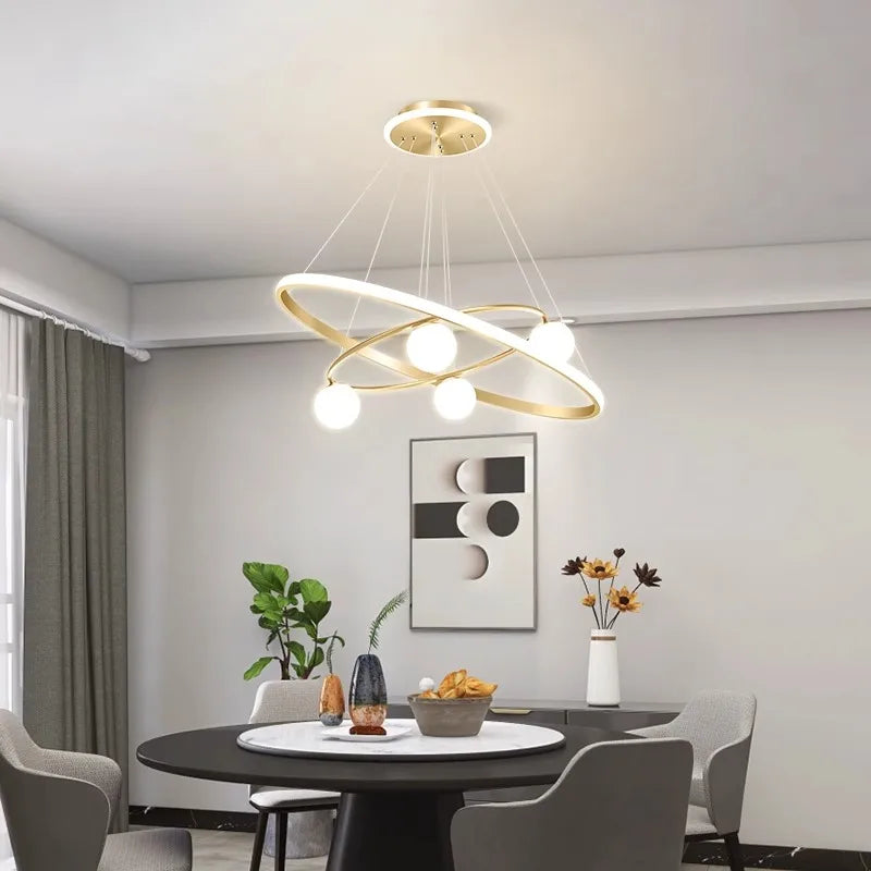 Home Decoration Chandelier Dining Room Pendant Lights Indoor Lighting Light Fixture Ceiling Lamps Salon Fancy Indoor Lighting