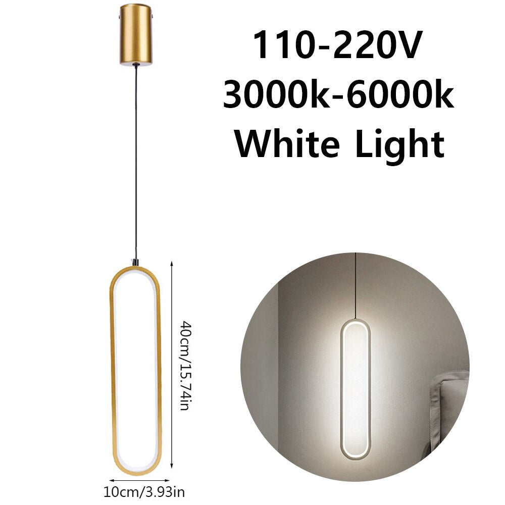 Modern LED Chandelier Light Nordic Living Room Bedroom Bedside Ceiling Lamp 220V 22W Aisle Corridor Lighting Decoration Bulbs