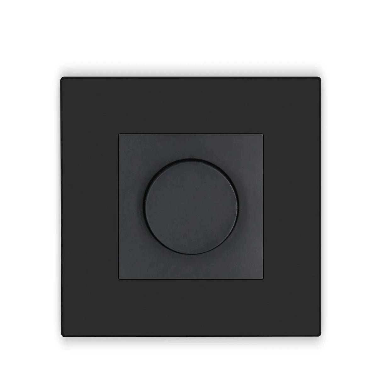 Dimmer Light Switch Rotary Knob Glass Mechanical LED Dimmable Wall Mounted Switches EU Standard Switches