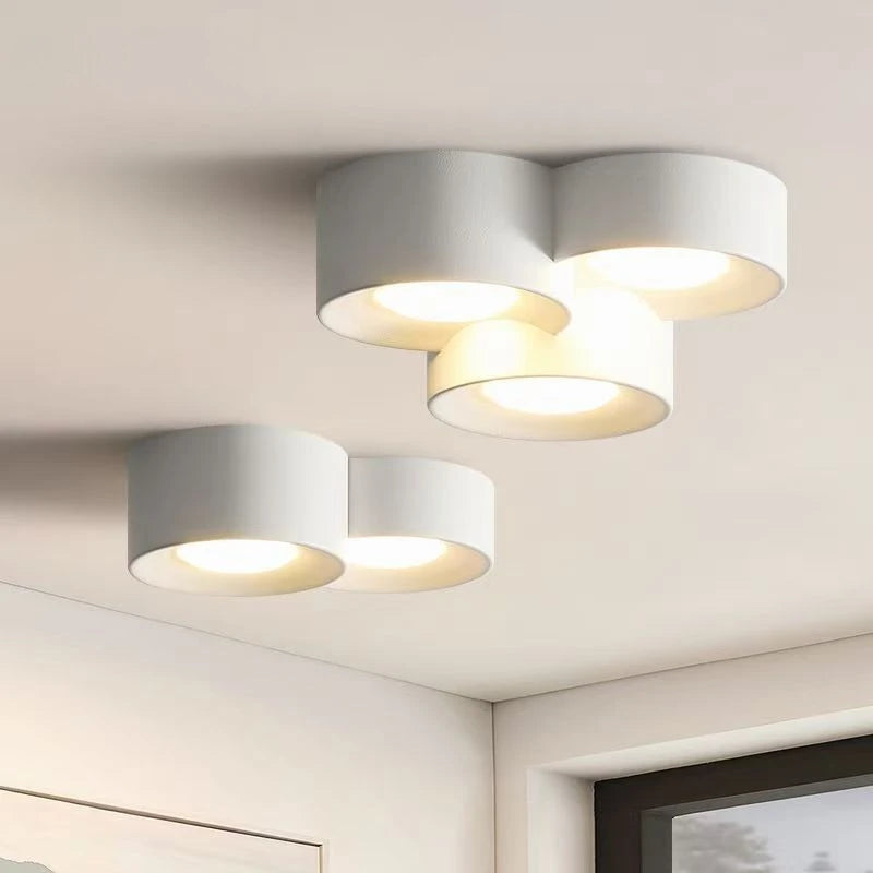 Minimalist Ceiling Lamp Resin Cylinder Ceiling Spotlight For Bedroom Hallway Aisle Nordic Indoor Decor Ceiling Light Lighting