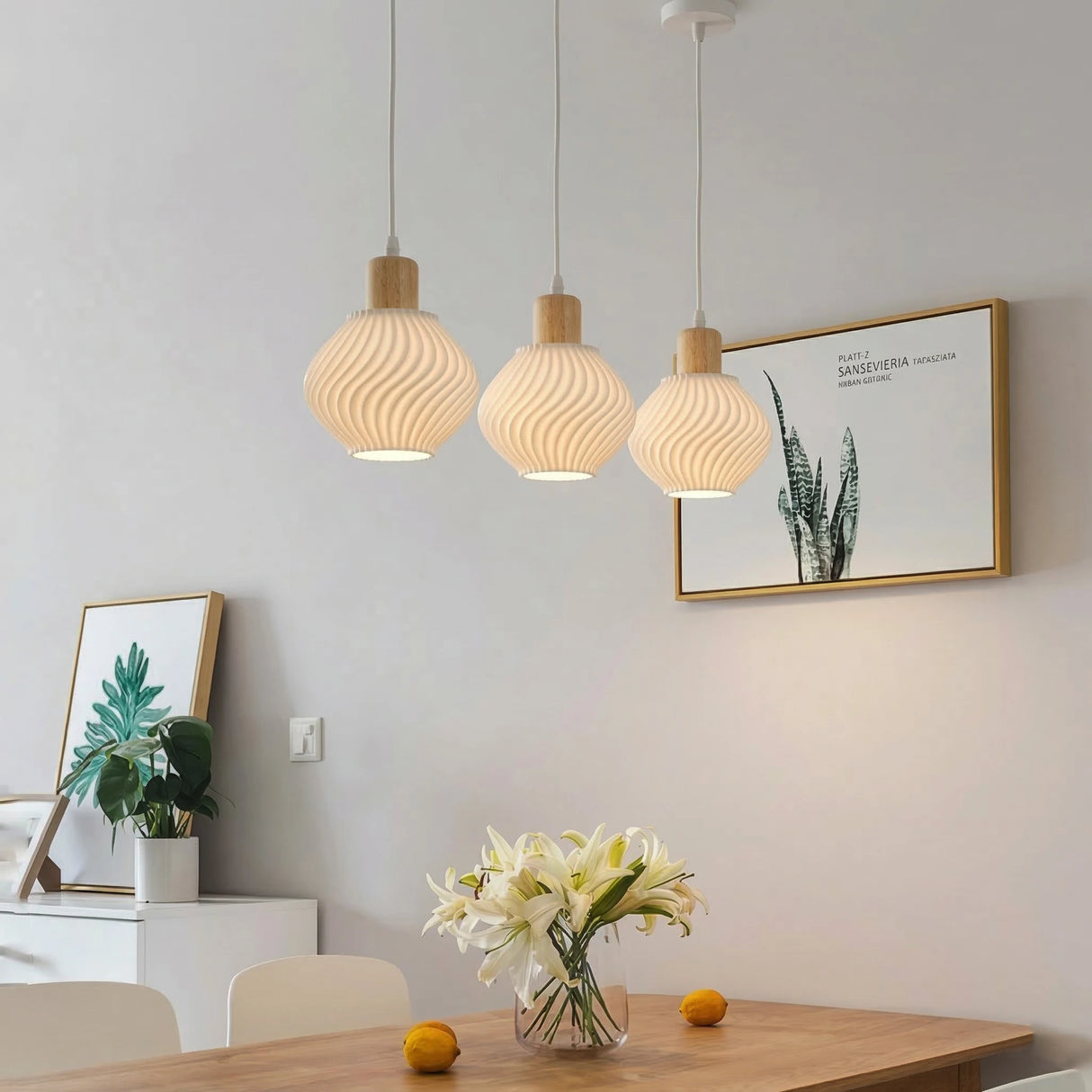 Bamboo Pendant Lamp Hanging Lamp Handmade Rattan Chandelier Fixture Restaurant Dining Room Indoor Lighting AC85-260V