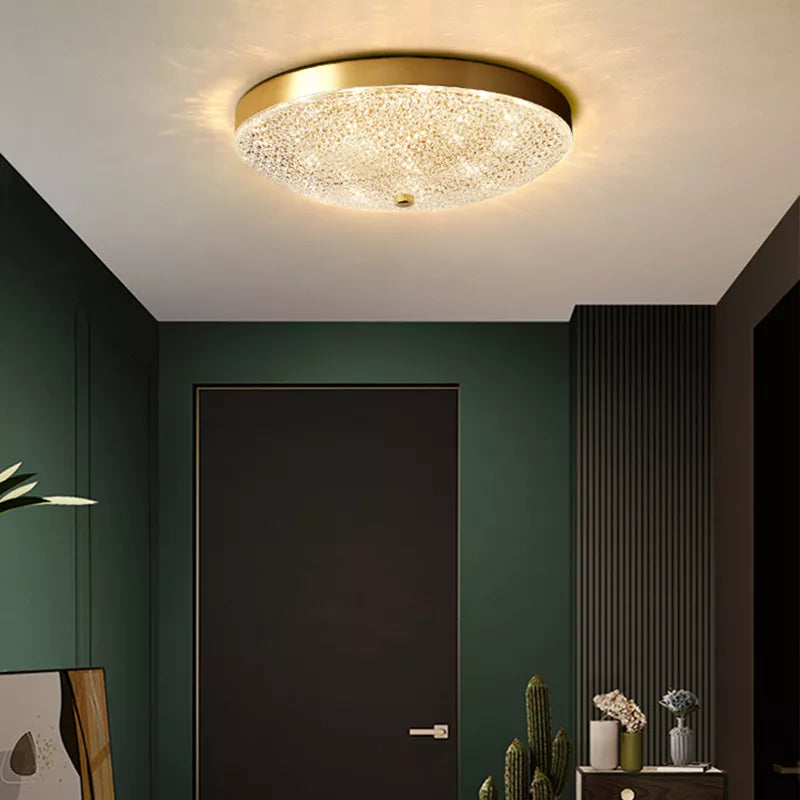 Lusters' Led Modern Gold hanging Ceiling chandelier Lights For Living Balcony Bedroom Aisle Decors Lamps Indoor Lighting Fixtures