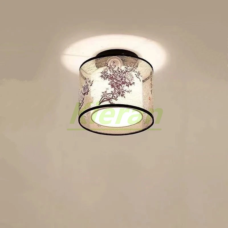 Modern Simple Lotus Bird LED Ceiling Lamp Living Room Bedroom Study Hotel KTV Bedside Ceiling Light Room Decoration Ceiling Lamp