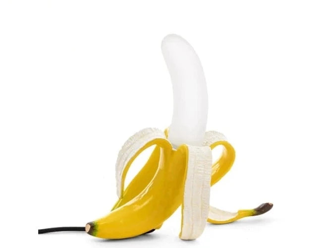 Resin Banana Table Lamps Living Room Bedroom Bedside Lamp Led Glass Night light Bar Desk Light art Home Decors Luminaria