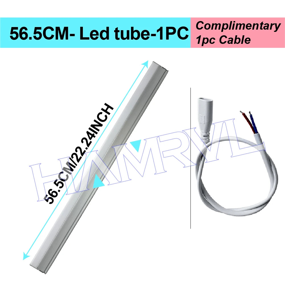 DIY Hexagon Garage LED Tube Accessories & Connector Set (110-240V) - Suspension Wire Cable Kit for Honeycomb Workshop & Barber Shop Lighting