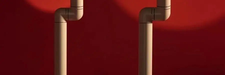 Spanish Space Age floor lamp Designer Replica Red White Water Pipe Standing Lamp For Living Room Sofa Bedroom Room Decoration