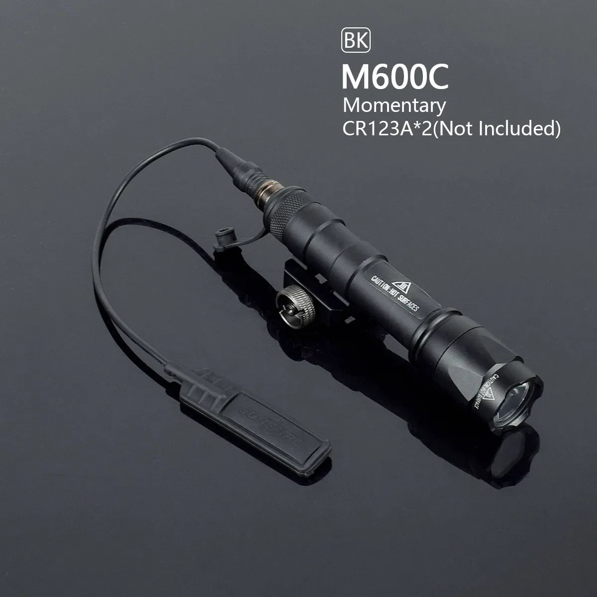 Tactical M600 / M300 LED Scout Light with Dual Pressure Switch for 20mm Rail