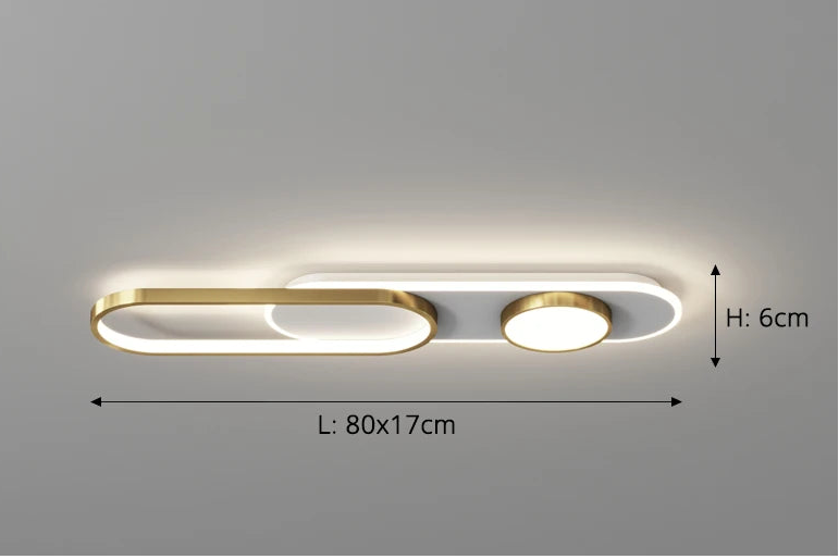 Nordic LED Ceiling Lamp For Bedroom Study Foyer Corridor Cloakroom Simple Indoor Home Decor Ceiling Lamps