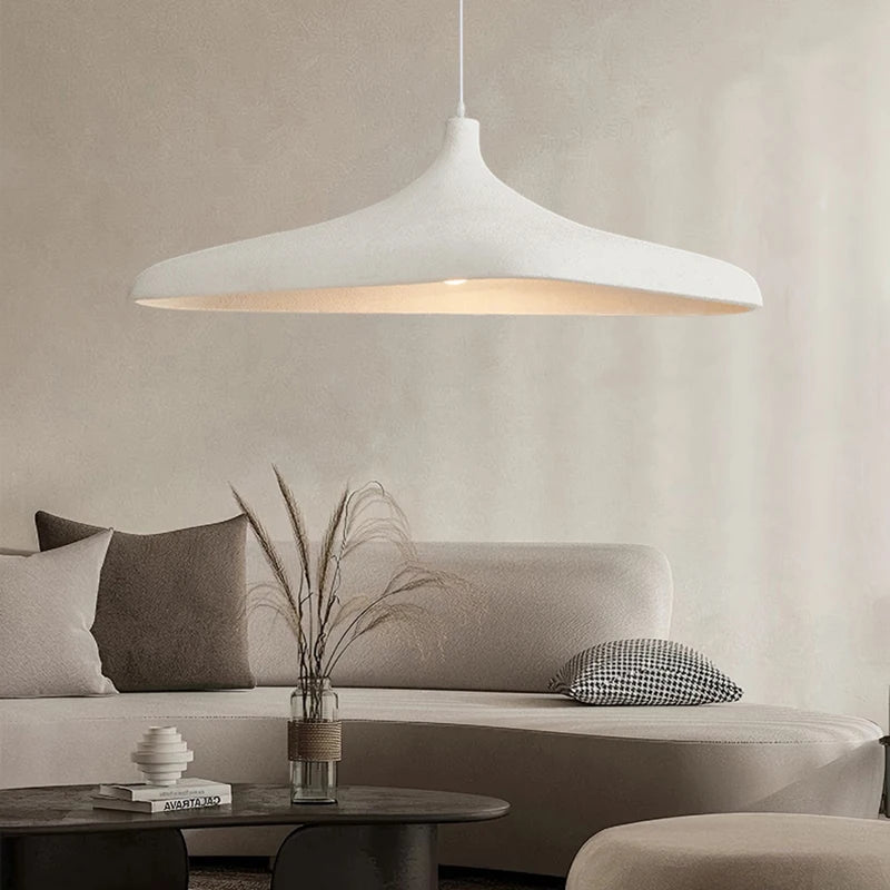Japanese Wabi Sabi Style Pendant Lights Living Dining Room Bedroom Ceiling Chandelier Decoration Home Hanging Loft Lamps Fixture