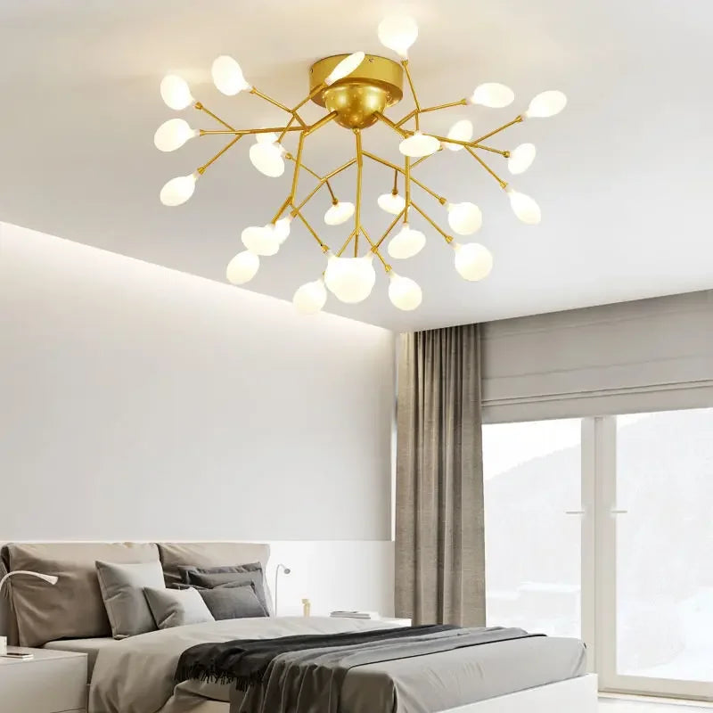 Led Chandelier Firefly Ceiling Lights Plafonnier Led Lights Plafonnier Home Living Room Kitchen Decor Dekoration Home Salon