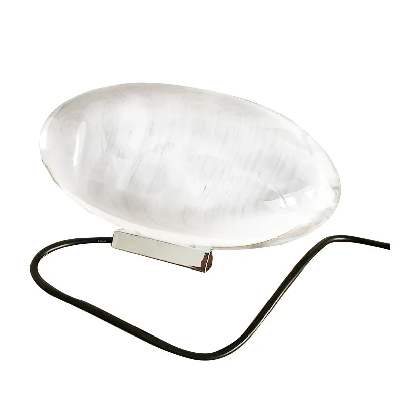 Italian Designer "Eye of the Sky" Table Lamp - Crystal LED Projector Light