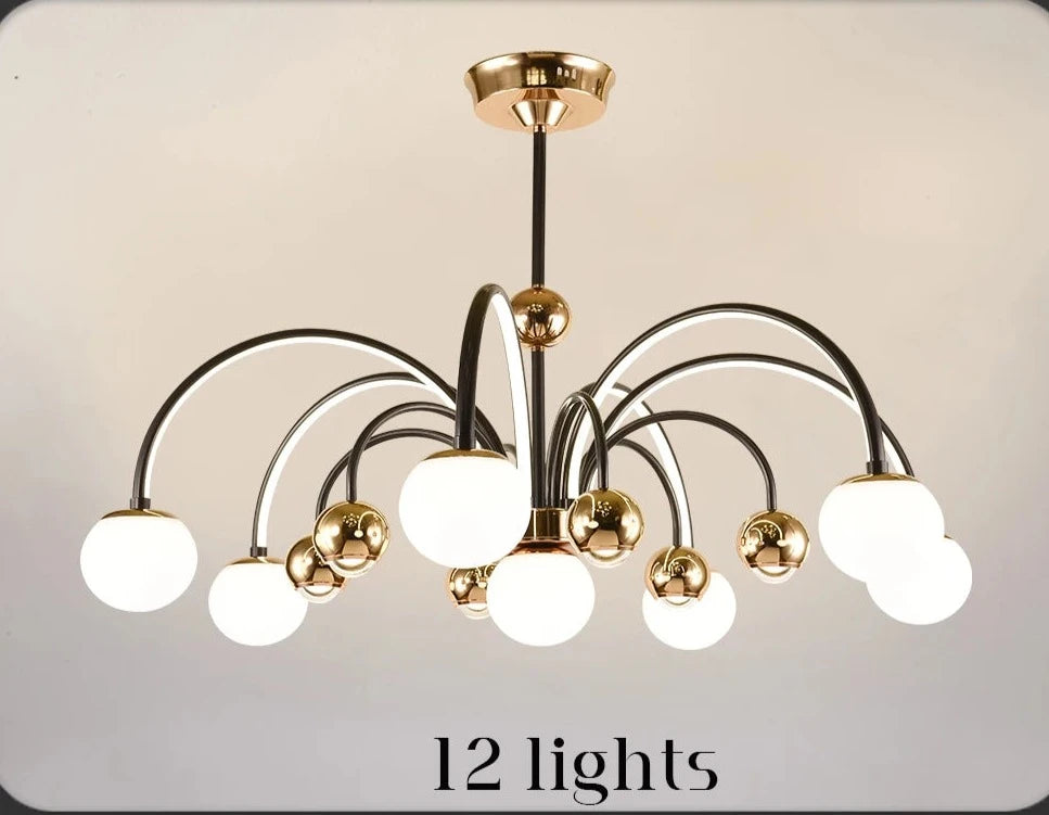 Modern Style Led Chandelier Bedroom Ceiling Pendant Lamp Living Room Kitchen Ceiling Chandelier Indoor Lighting Fixture Lighting