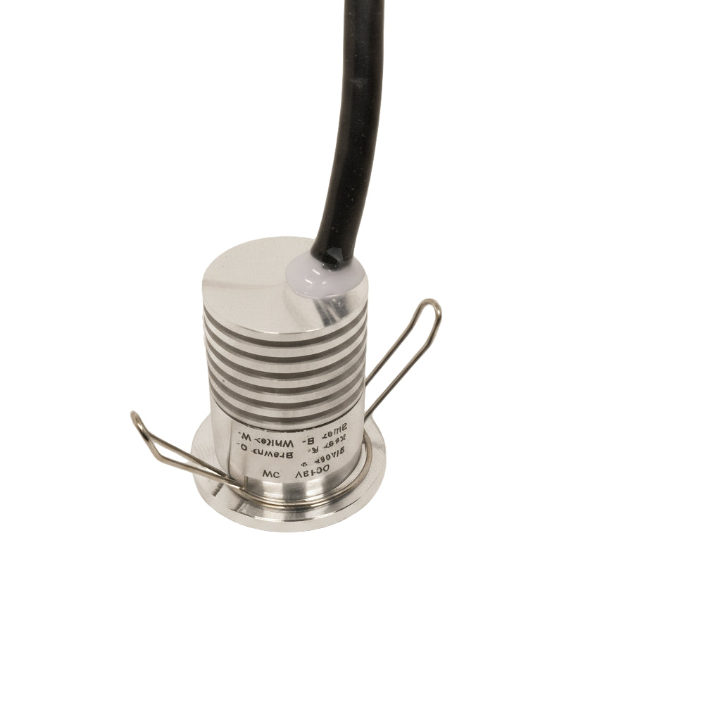 LED RGB Waterproof Sauna Light Temperature Proof Multicolor 12V Mini Spotlight Outdoor Ceiling Dimmable Led Spot Bathroom 3W