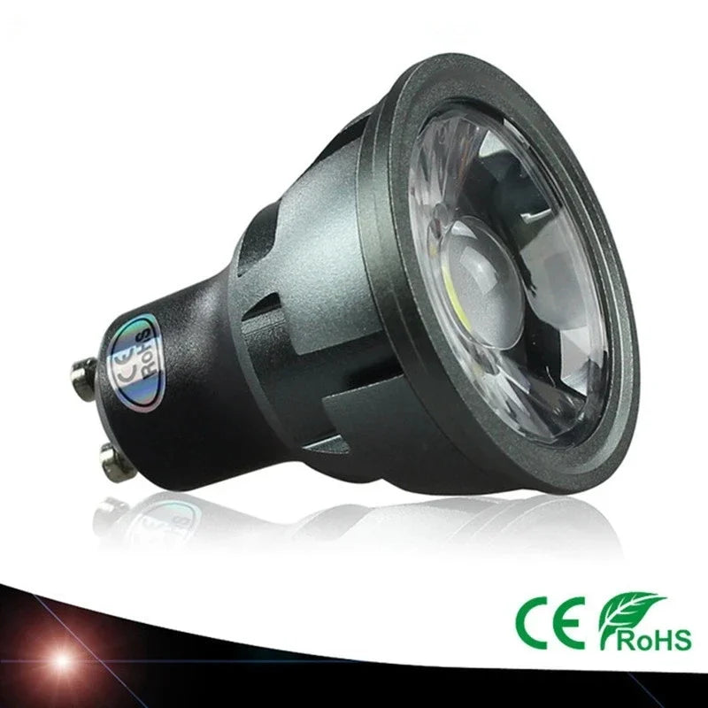 Super Bright Dimmable GU10 / GU5.3 / E27 / MR16 COB 3W 5W 7W LED Bulb Lamp 85-265V 12V Spotlight Warm White / Cold White LED L