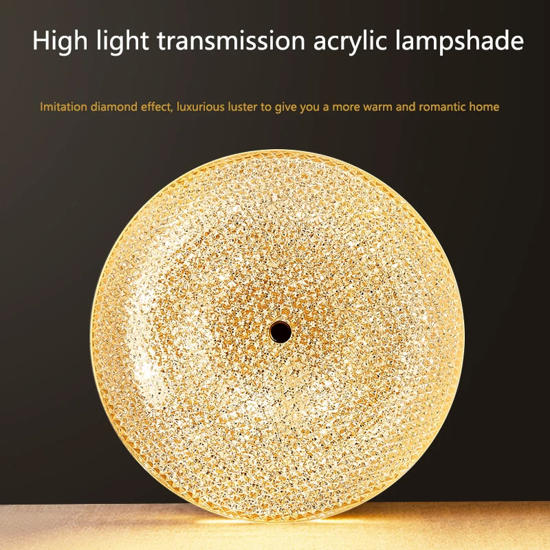 Lusters' Led Modern Gold hanging Ceiling chandelier Lights For Living Balcony Bedroom Aisle Decors Lamps Indoor Lighting Fixtures