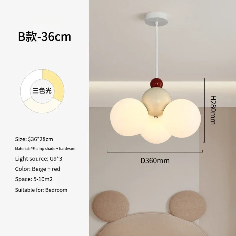 2026 New Cream Wind Restaurant Chandelier Modern Simple Dining Table Dining Room Bar Creative Lighting