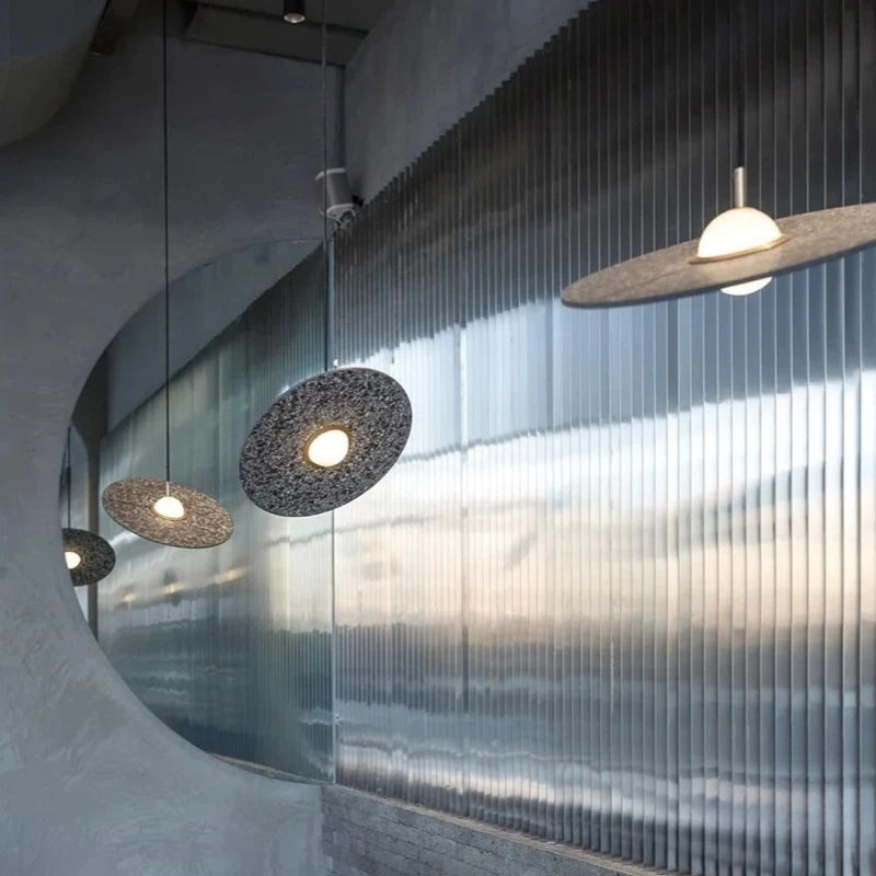 2026 Modern Stone Chandelier Nordic Led Pendant Lights Home Design Hanging Lamps Restaurant Lamps Bedroom Bedside Lamp