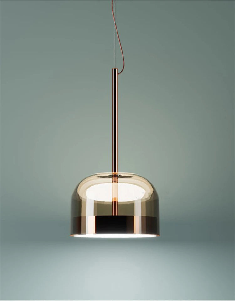 Designer glass pedant light Italy Lights Modern glass lampshade For Dining Room Decor Loft house decoration luxury light