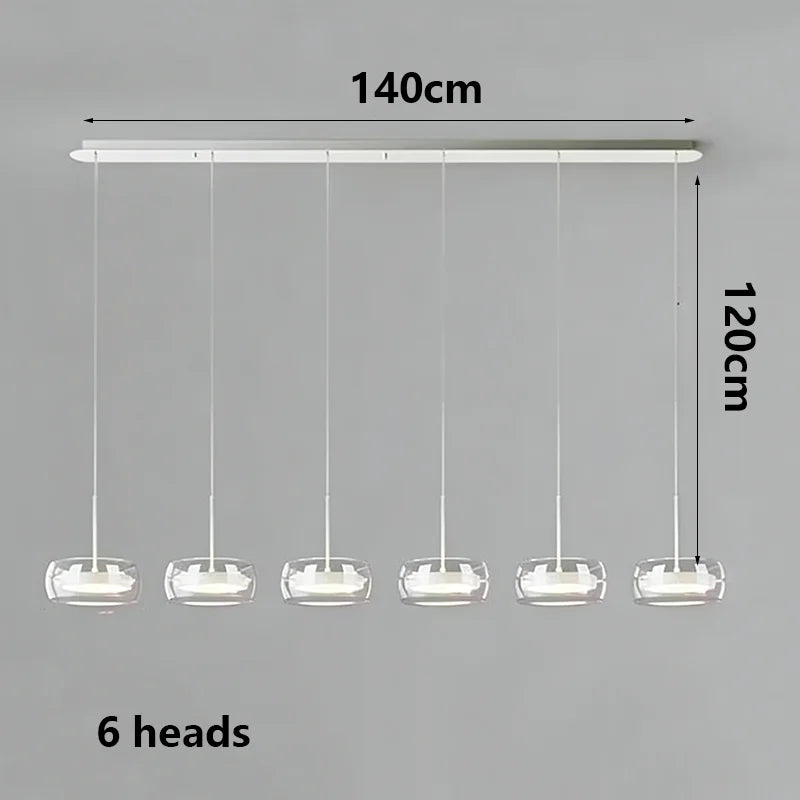 Modern LED Pendant Light for Living Room - Luxury Home Decor Chandelier