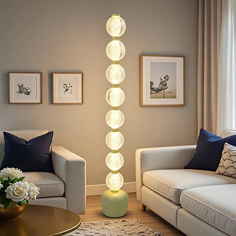 Luxury-simplified floor lamp, living room lamp, bedroom lamp, villa study floor lamp